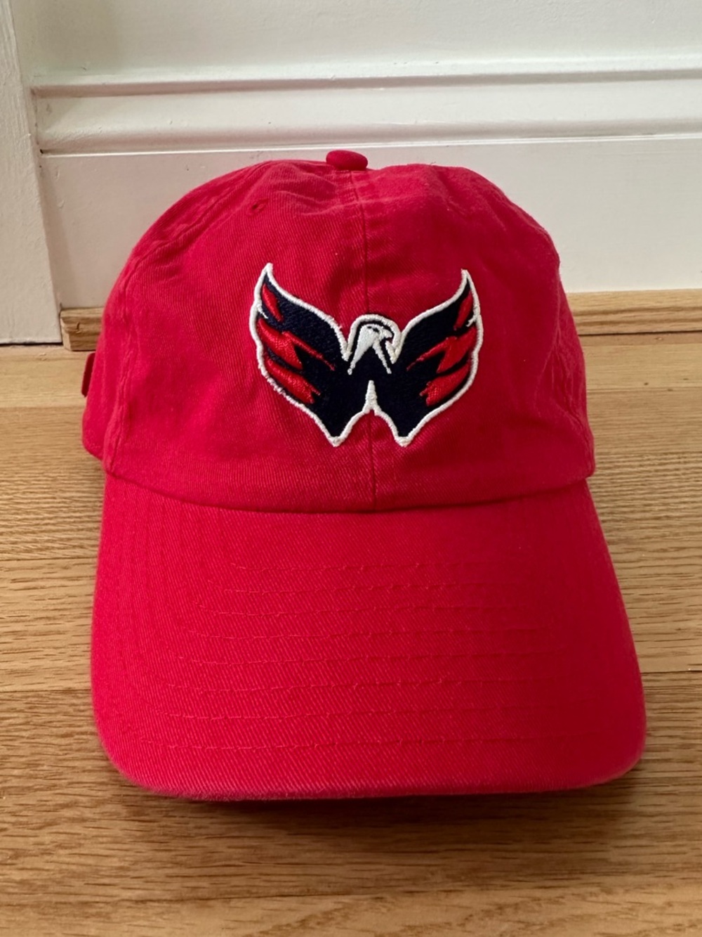 Washington Capitals New Era Red Adjustable Hat Cap NHL